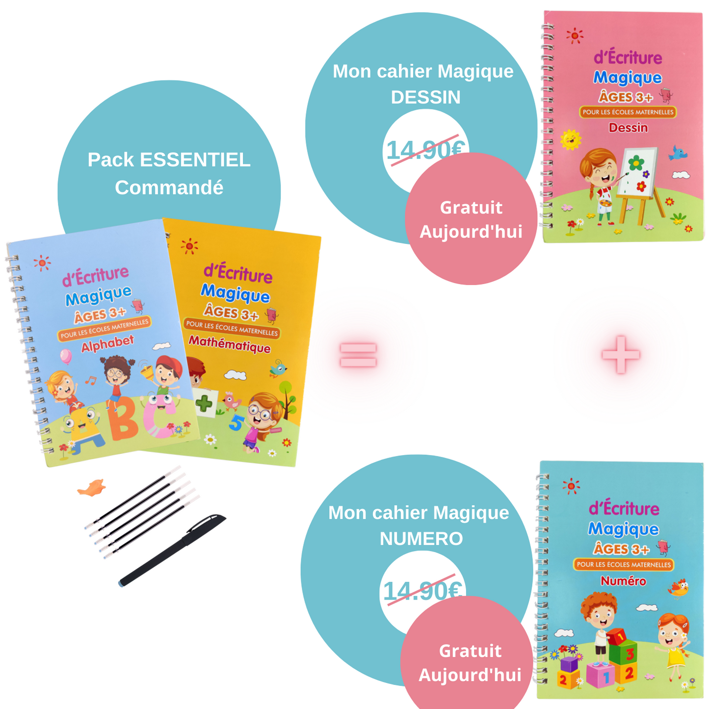 Cahier d'Écriture Magique